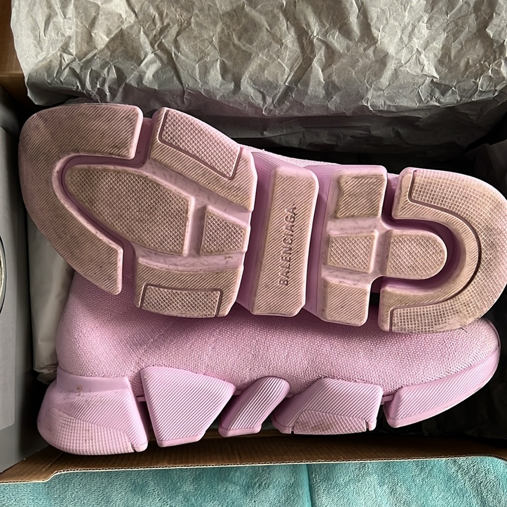 Balenciaga Pink Women's Sneakers - Picture 3 of 3